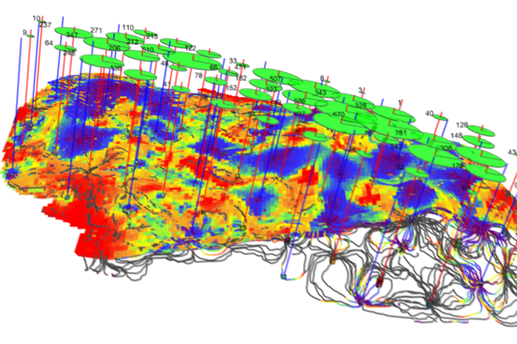 2D/3D Probabilistic Representation Extracted from Ensemble of Models